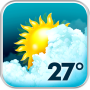 Animated Weather Widget, Clock