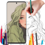 AR Draw Sketch: Trace & Paint
